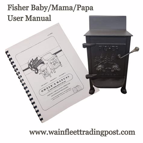 fisher wood burning stove manual|fisher papa bear manual pdf.